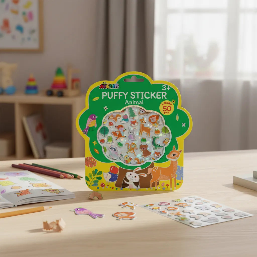 Juego De Stickers Animales Para Niños