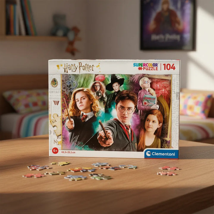 Rompecabezas 104 Piezas Harry Potter Clementoni Para Niños