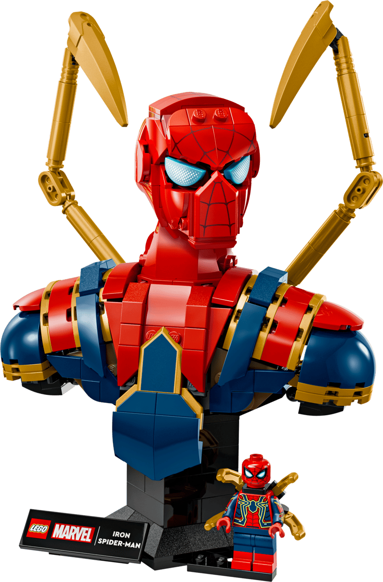 Juego De Construcción Iron Spiderman 379 Piezas Para Niños