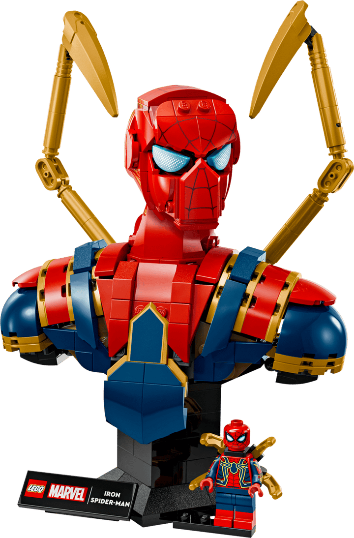 Juego De Construcción Iron Spiderman 379 Piezas Para Niños