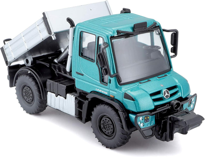 Camión A Escala Mercedes Benz Unimog azul