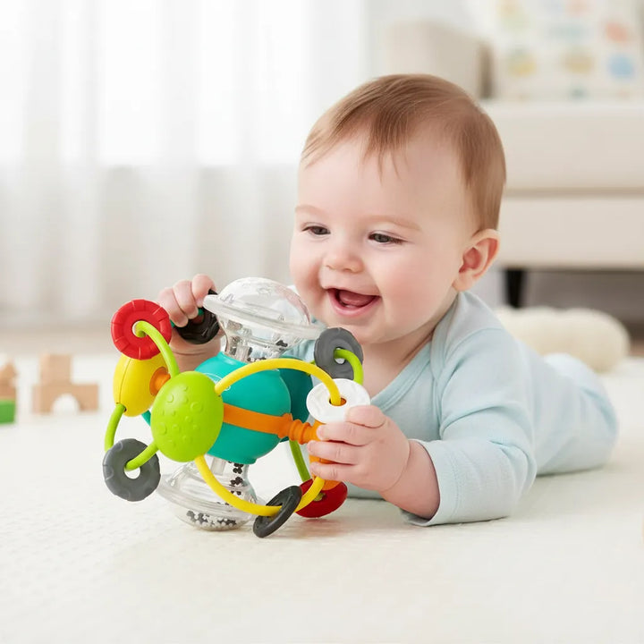 Juego Bebés De Aros Con Sonidos Y Texturas
