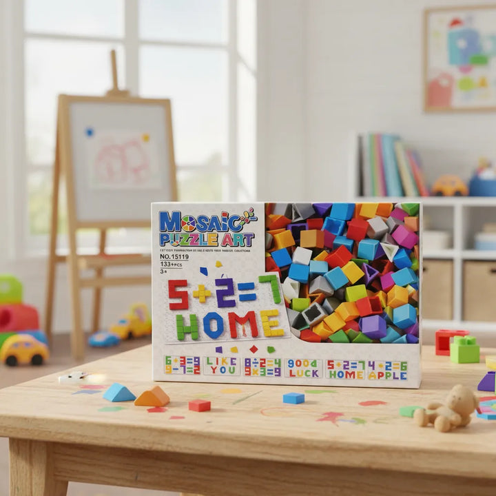 Juego Construcción Creativo De Bloques De Colores Para Niños