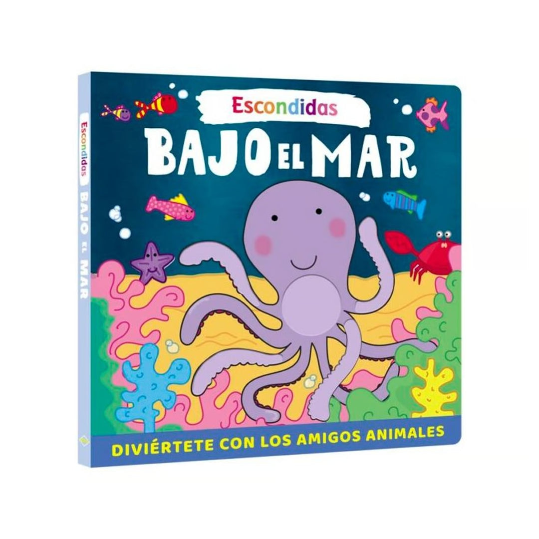 Libro Infantil Texturas Escondidas Bajo El Mar