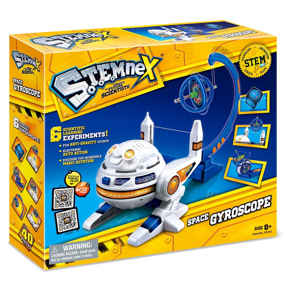 Experimento STEM Giroscopio Espacial Niños
