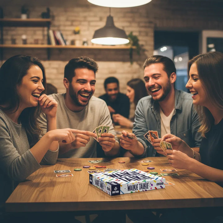 Juego De Cartas Walkie Talkie Para Agilidad Mental Adultos