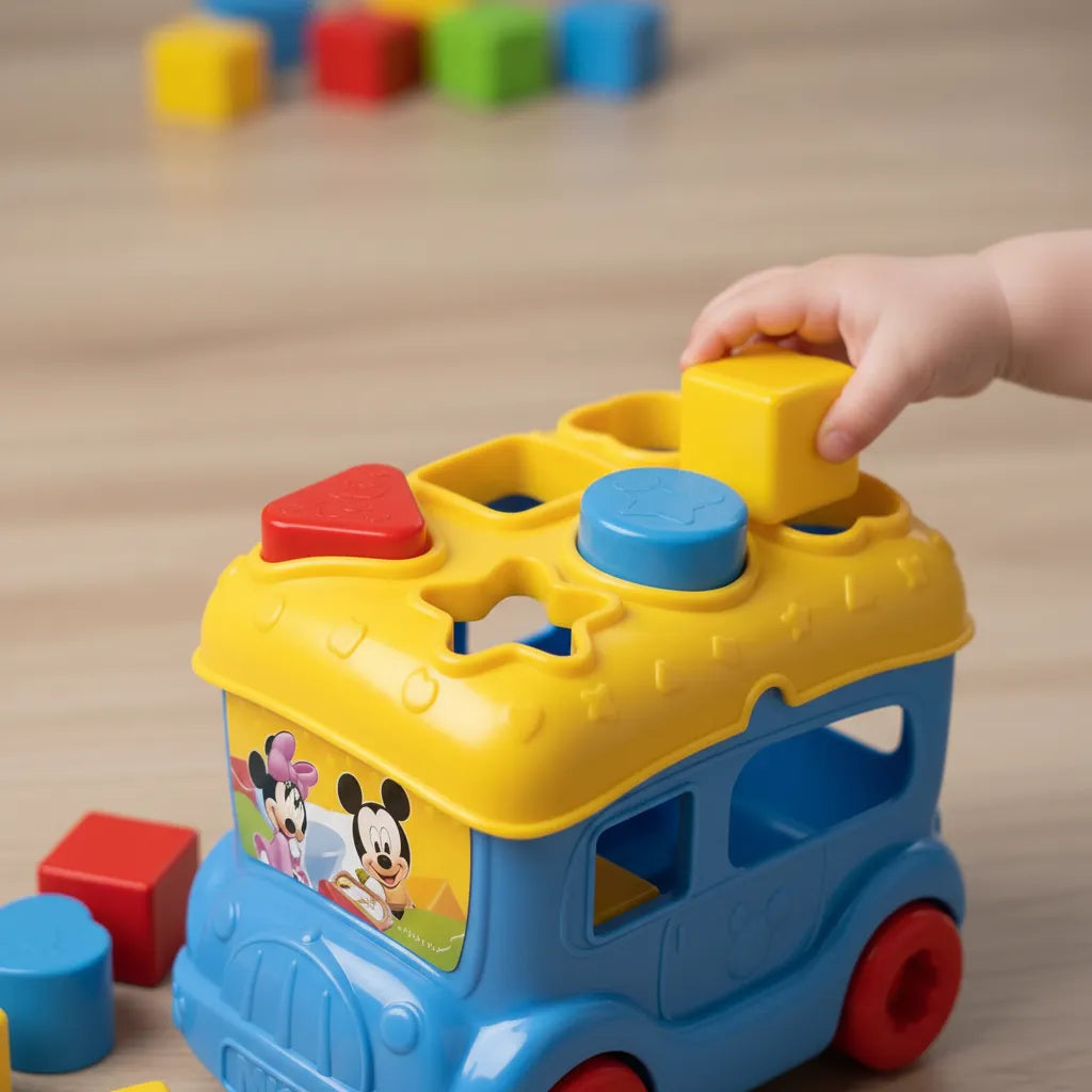 Juego Didácticos Autobús Formas Para Niños