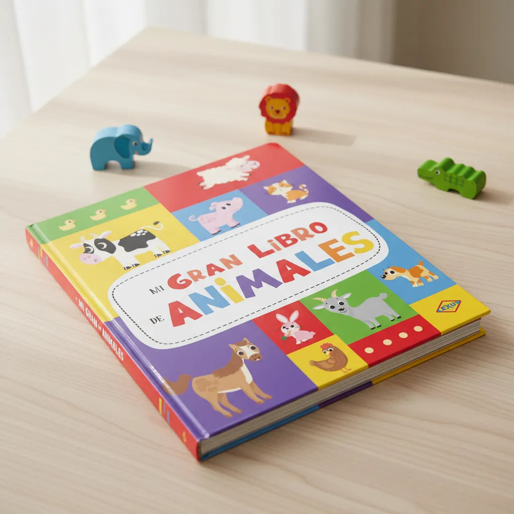 Mi Gran Libro Actividades De Animales Para Niños