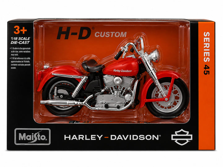 Moto Coleccionable Harley-davidson 1952 K model para Niños
