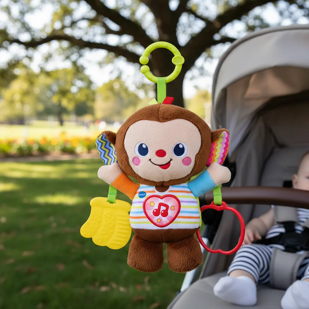 Juguete Estimulación Monito Bebé Para Bebés