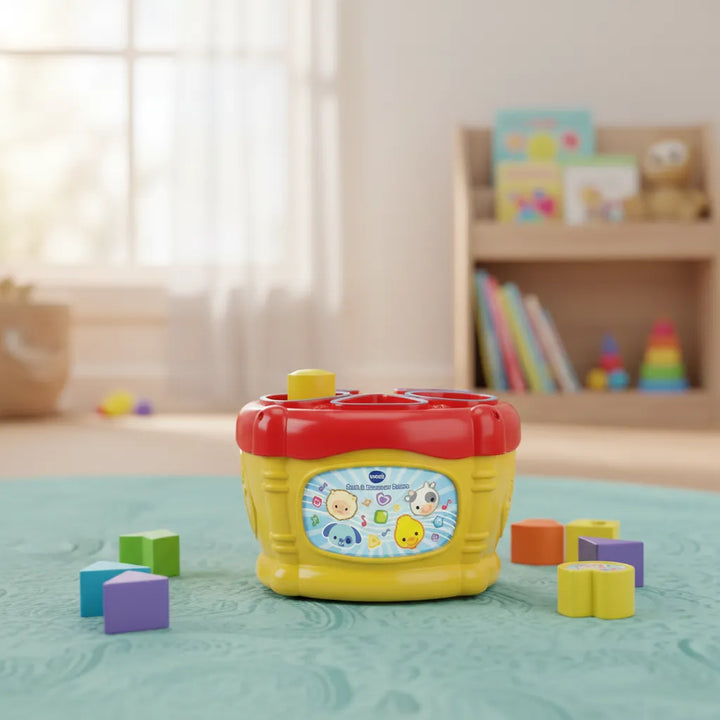 Juguete Tambor Formas Sonidos Para Niños