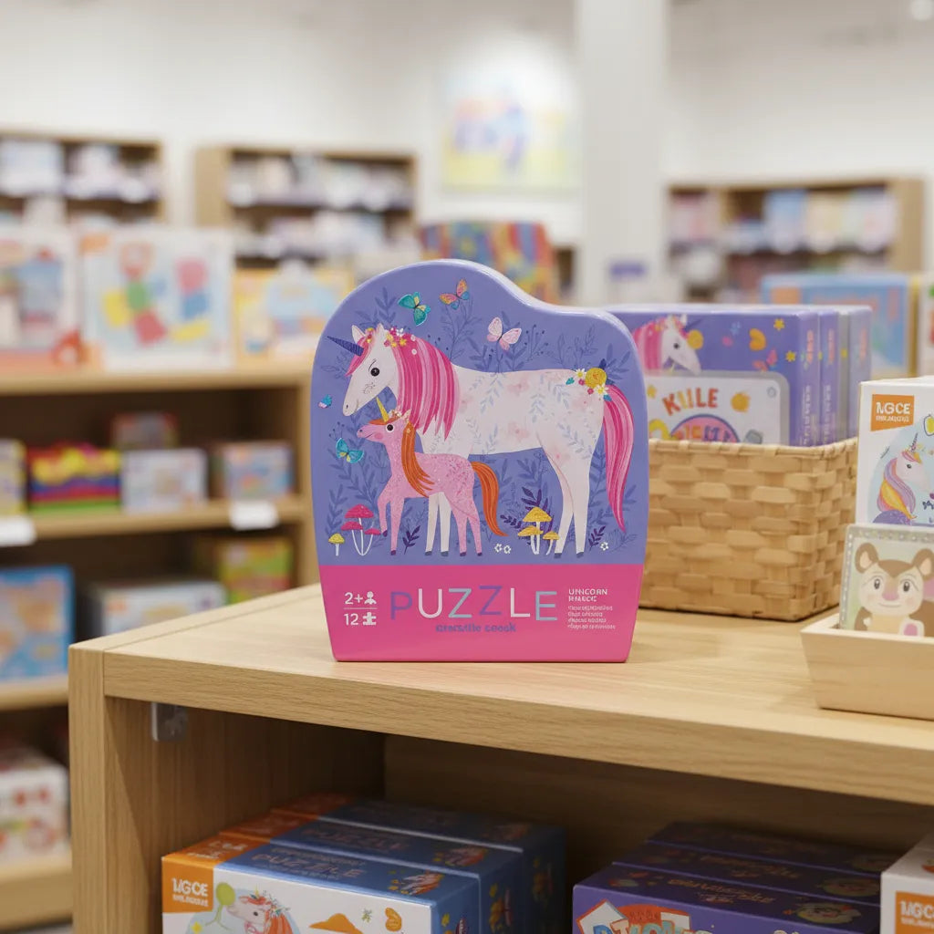 Rompecabezas 12 piezas Unicornio mágico