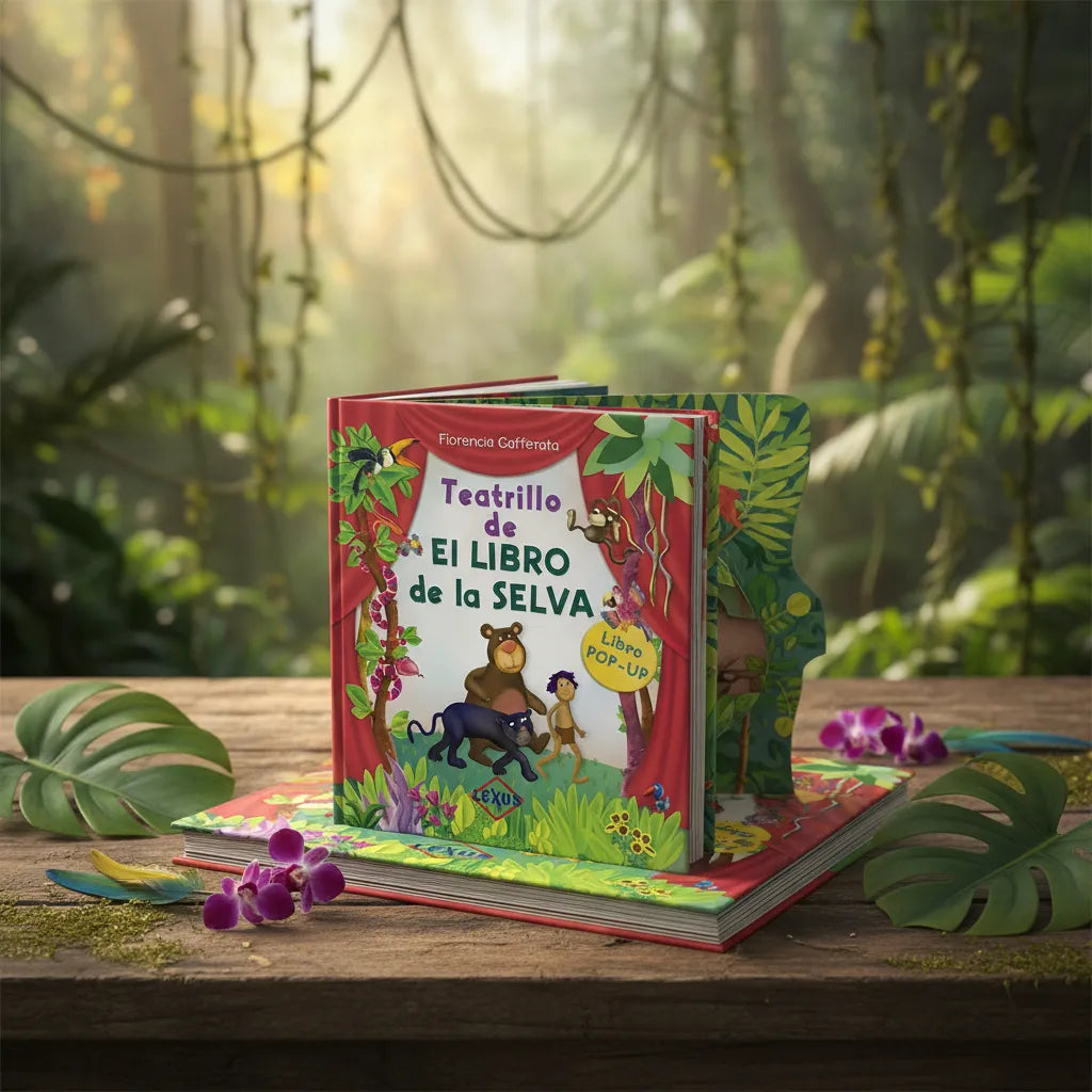 Libro Pop Up El Libro De La Selva