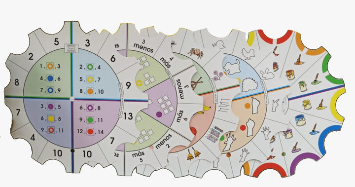 Juego Didáctico Learning Palette Matemáticas