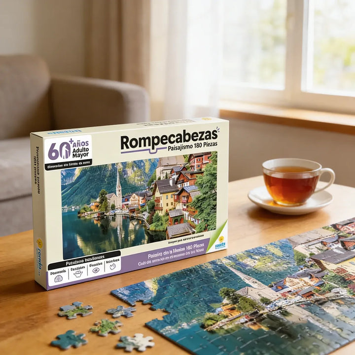 Rompecabezas Paisaje Panorámico 180 Piezas Para Adultos