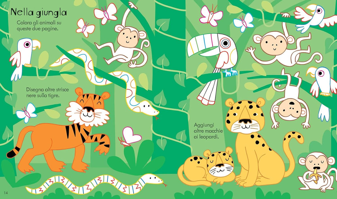 Libro Actividades Viaje Niños Usborne Con Stickers Para Niños