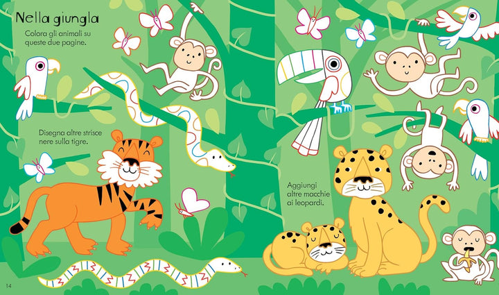 Libro Actividades Viaje Niños Usborne Con Stickers Para Niños