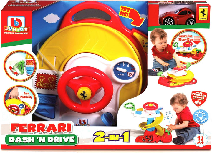 Pista De Carros Con Timón Luces Y Sonidos 2 En 1