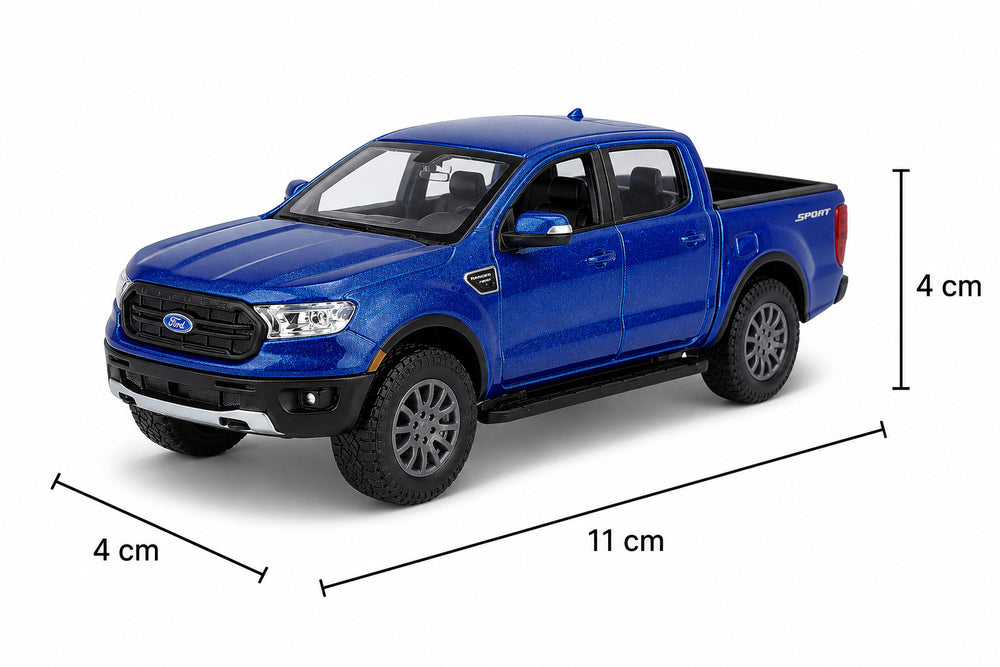 Carros Maisto 1:36coleccionable Ford 2019 Ranger Azul