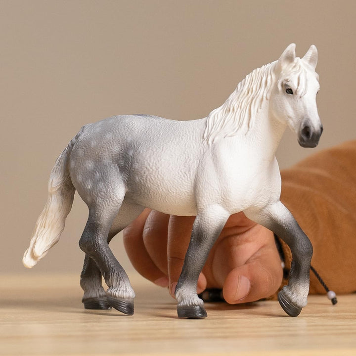 Figura Yegua Percherón Pintada A Mano Schleich