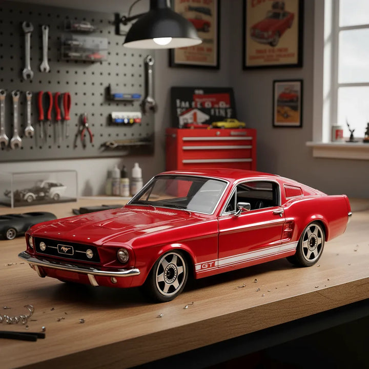 Carro A Escala 1:43 Ford Mustang GT Rojo