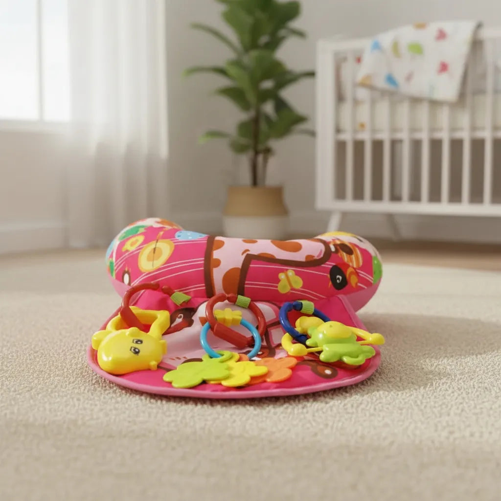 Almohada De Estimulación Tummy Time Jirafa