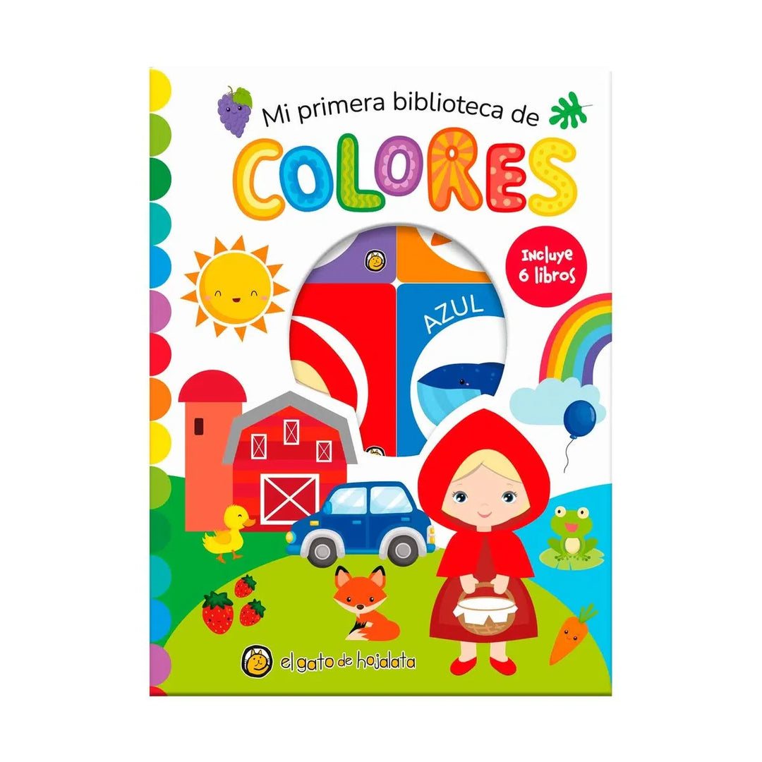 Libro Infantil Mi Primera Biblioteca De Colores
