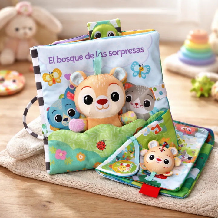 Libro Sensorial El Bosque De Las Sorpresas Niños