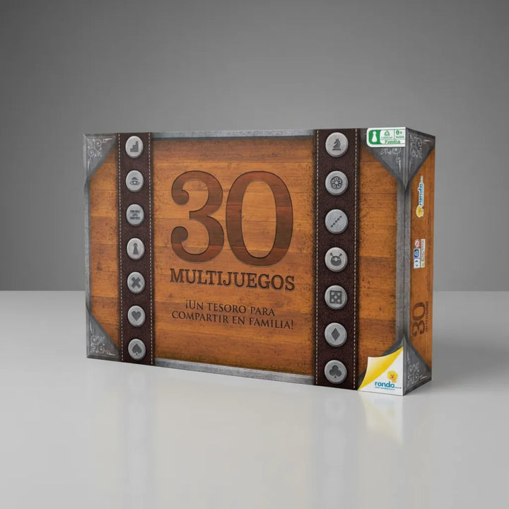 Juego De Mesa Multijuegos X 30 Juegos Familia Niños