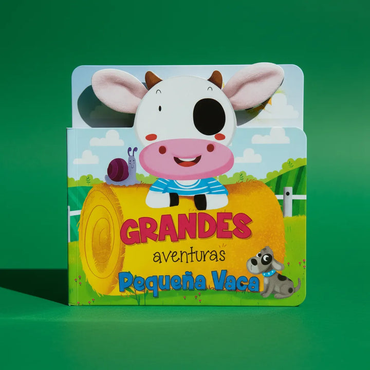 Libro Grandes Aventuras  La Pequeña Vaca Para Niños