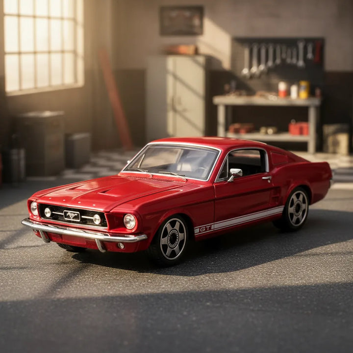 Carro A Escala 1:43 Ford Mustang GT Rojo