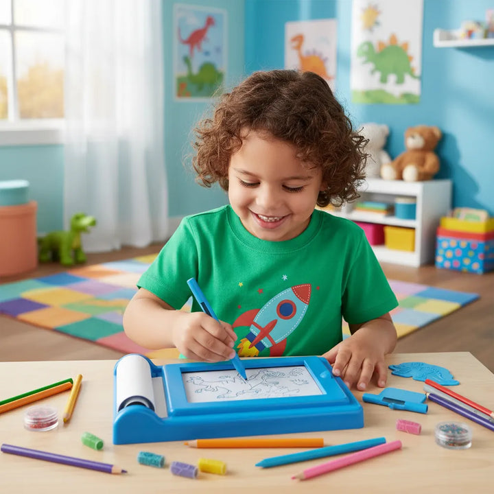 Juego Educativo Set  De Arte Dinosaurio Para Niños