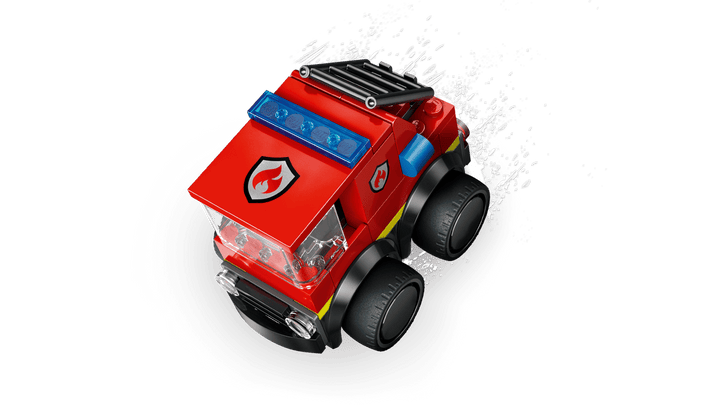 Juego Construcción Camión De Bomberos 67 Piezas Niños