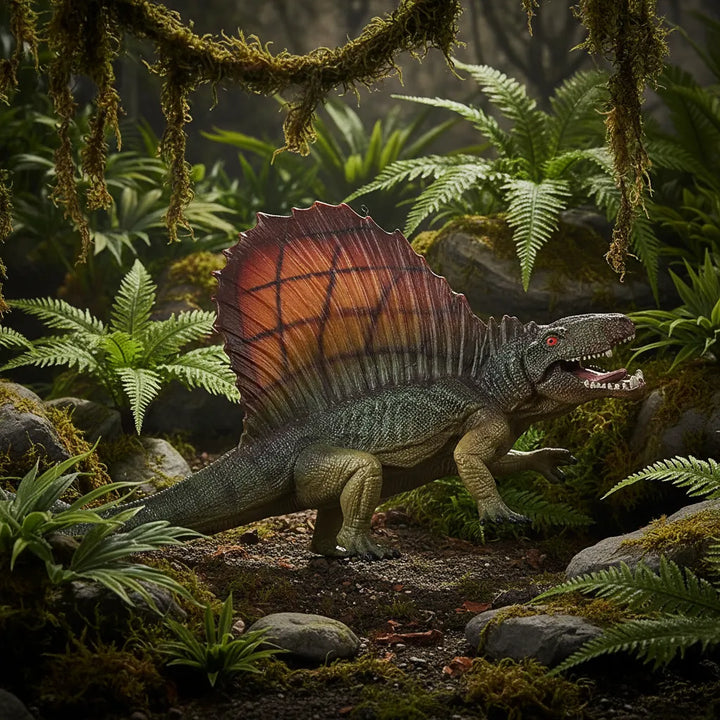 Figura Coleccionable Dinosaurio Dimetrodon Para Niños