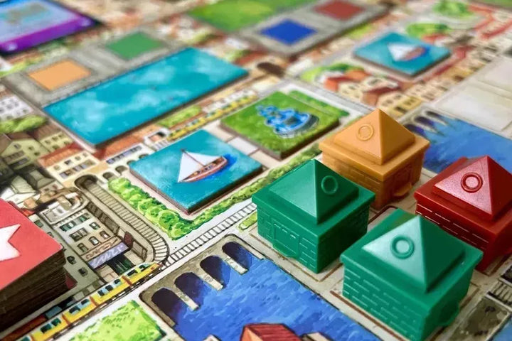 Juego De Mesa Cities Construcción Adultos