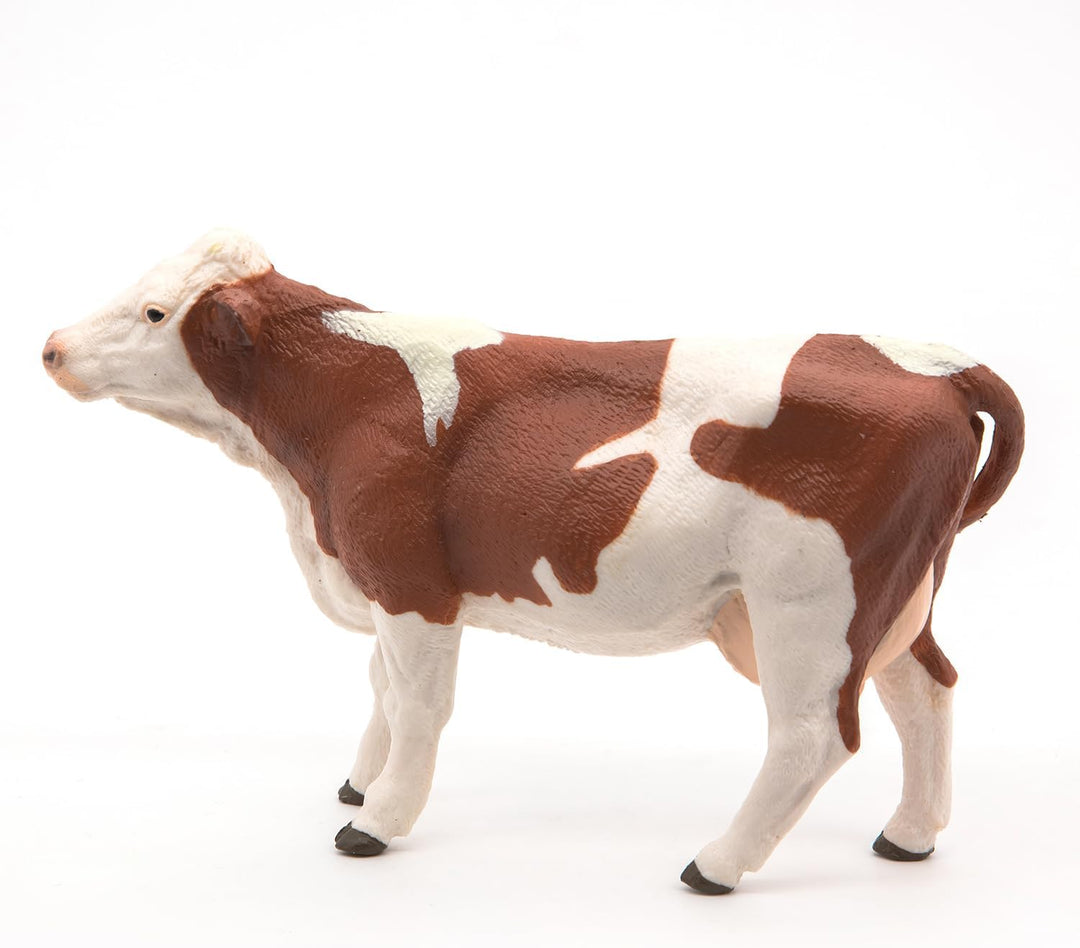 Figura Coleccionable Vaca Montbeliarde Para Niños Papo