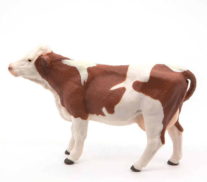 Figura Coleccionable Vaca Montbeliarde Para Niños Papo
