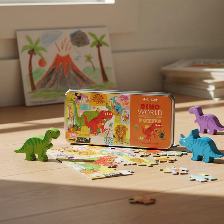 Rompecabezas Diseño Dinosaurios 50 Piezas Para Niños