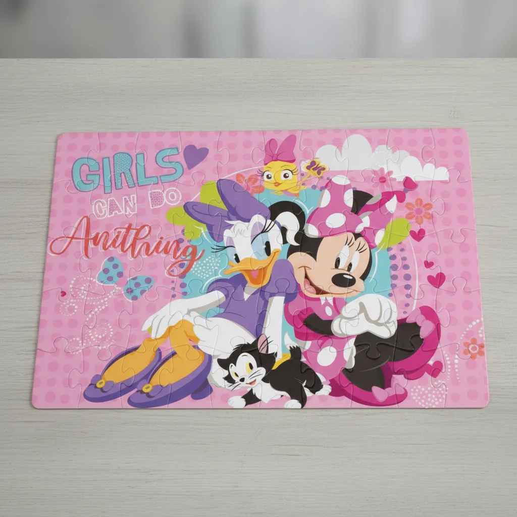 Rompecabezas Minnie Mouse 50 Piezas Para Niños