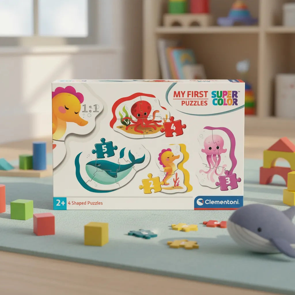 Rompecabezas Mi Primer Puzzle Animales Marinos Para Niños