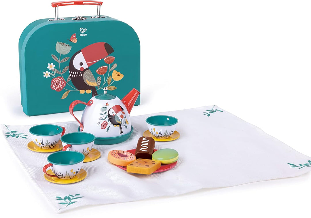 Set De Té Con Maletín 15 Piezas Para Niños