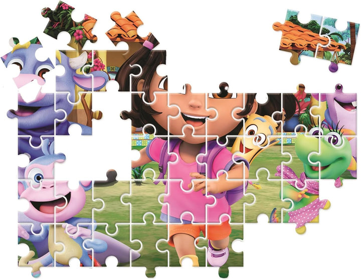 Juego 4 En 1 Dora La Exploradora Memoria Para Niños Niñas