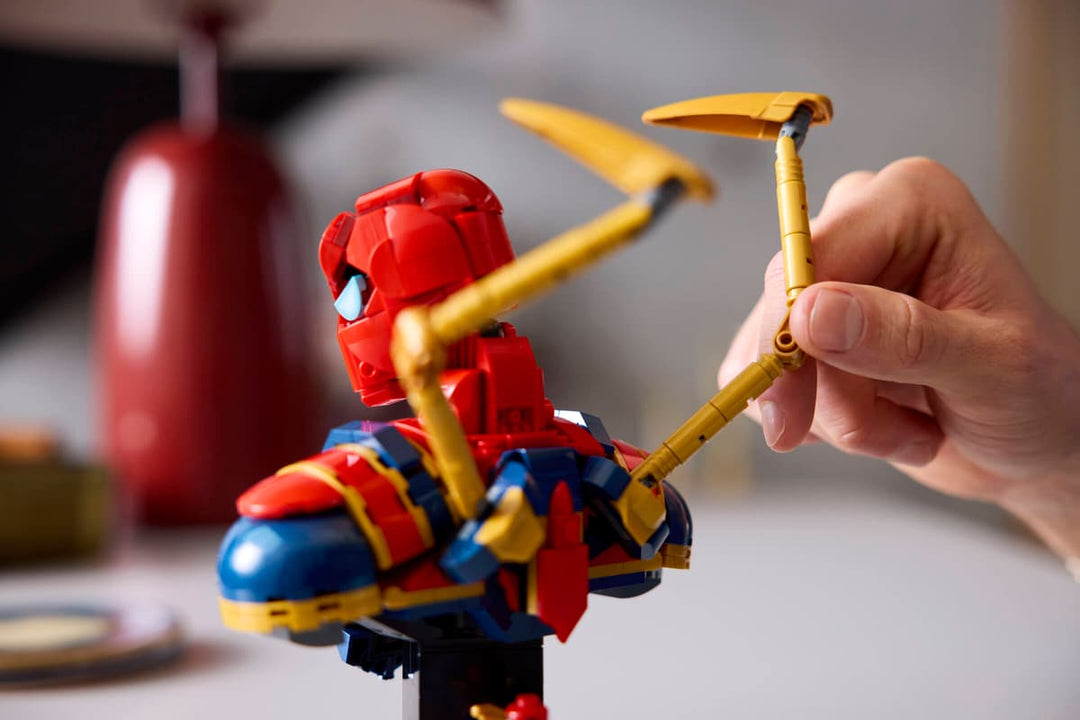 Juego De Construcción Iron Spiderman 379 Piezas Para Niños