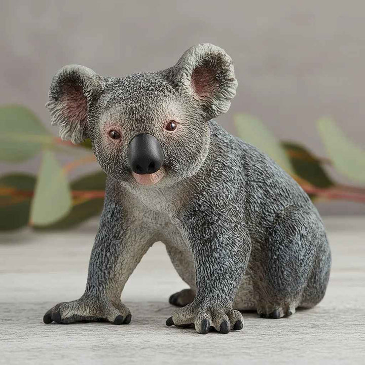 Figura Animales Koala Pintado A Mano Niños