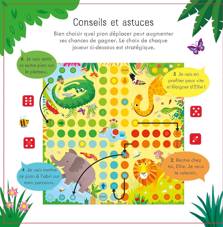 Juego De Mesas Didácticos Ludo Animales Para Niños