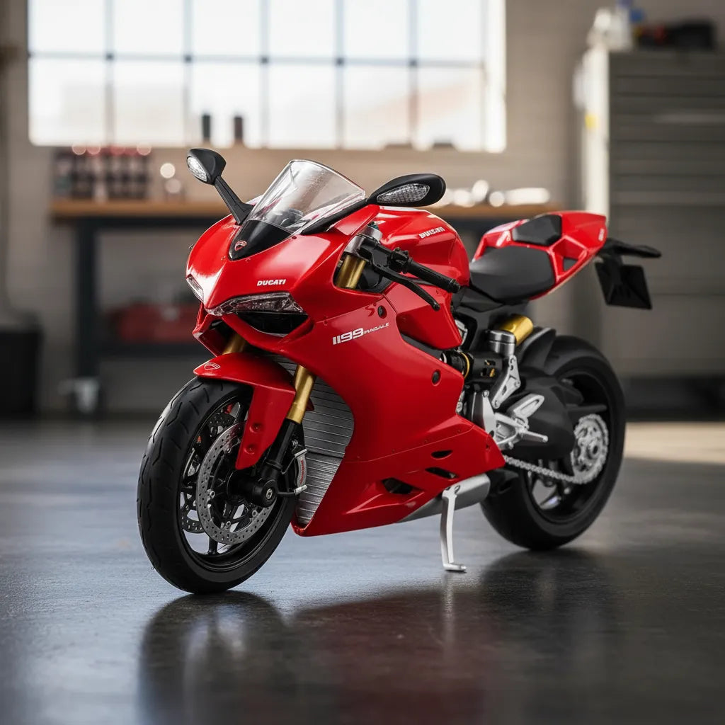 Moto a Escala 1:12 Mc Ducati 1199 Panigal