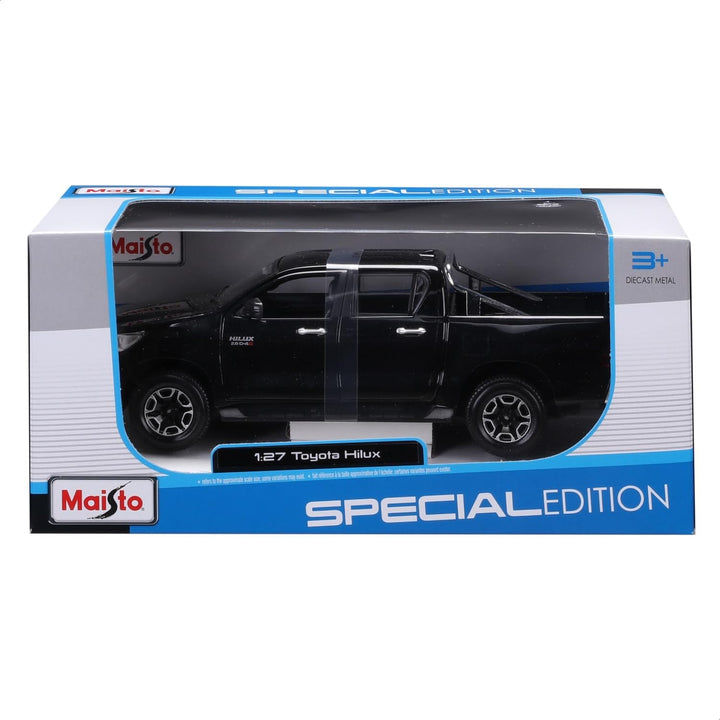 Carro Coleccionable Bburago 1/24 Se Toyota Hilux Negro