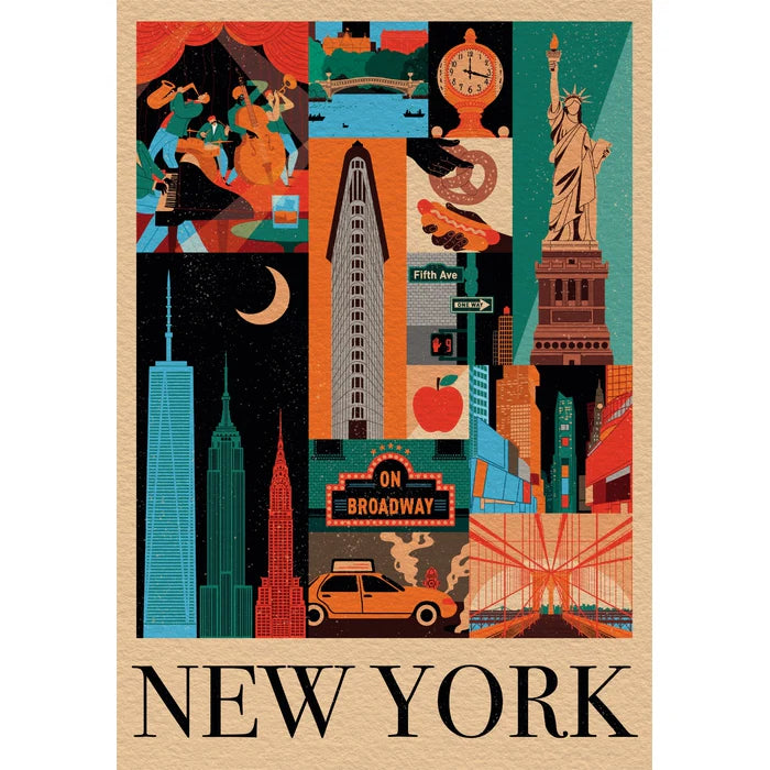 Rompecabezas 1000 Piezas Style In The City New York