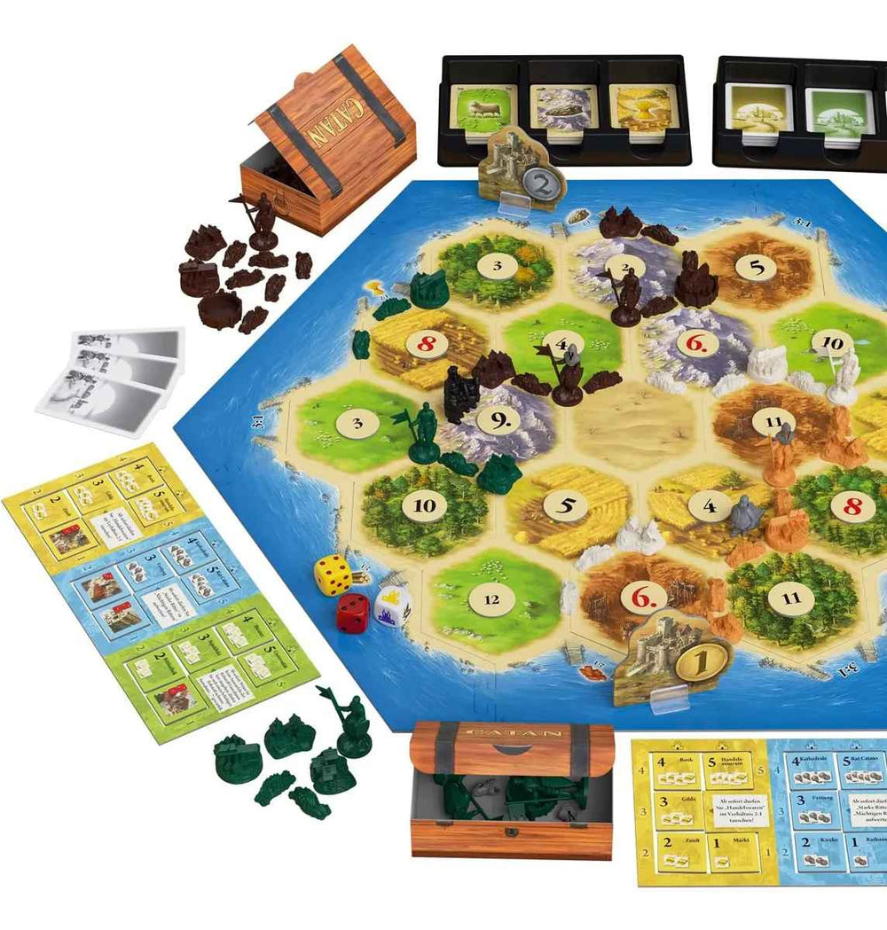 Juego Catan Ampliación Ciudades Y Caballero