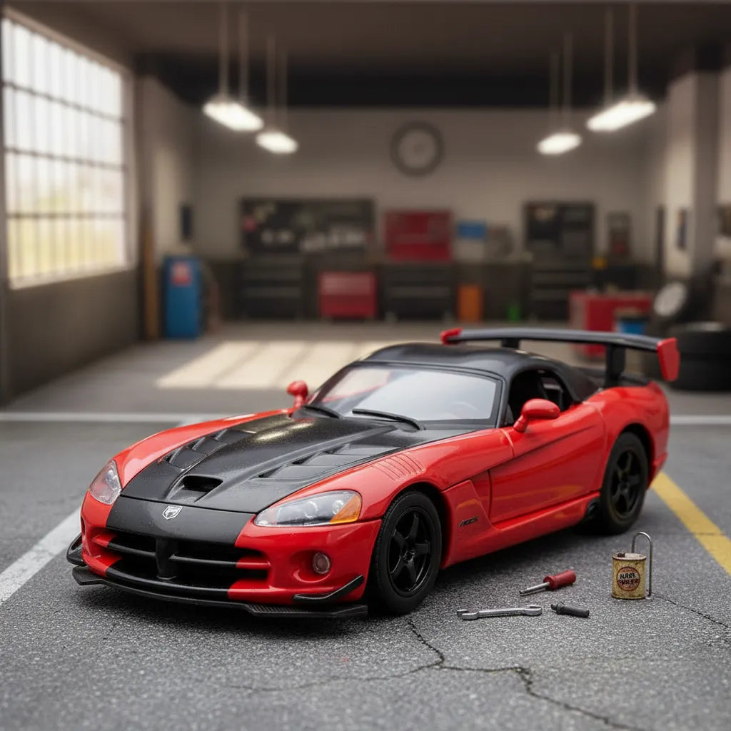 Carro A Escala Dodge Viper Srt 10 Acr 1/24